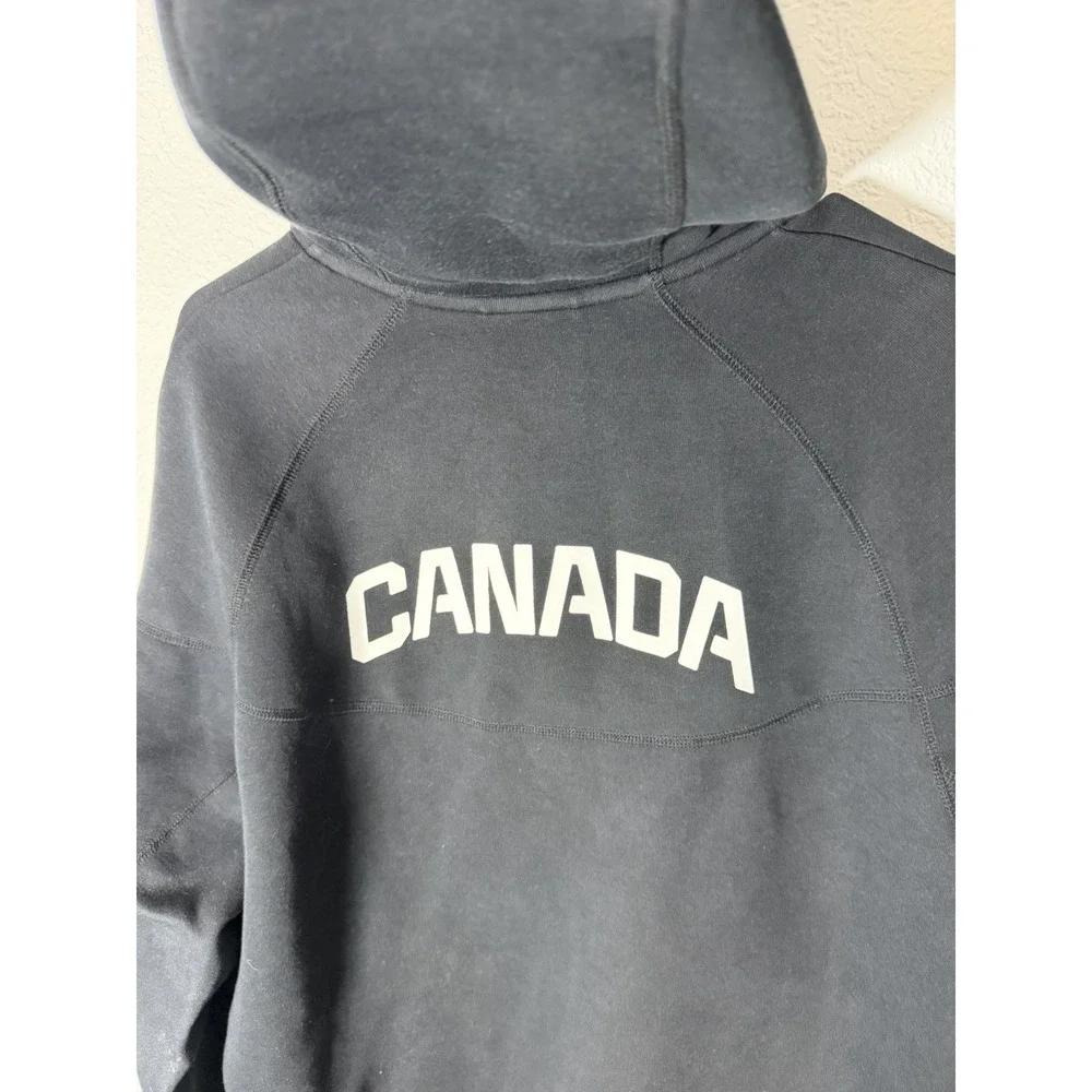 Nike‎ Tech Fleece Canada Team Full Zip Track Jacket Men Size L Black Rare